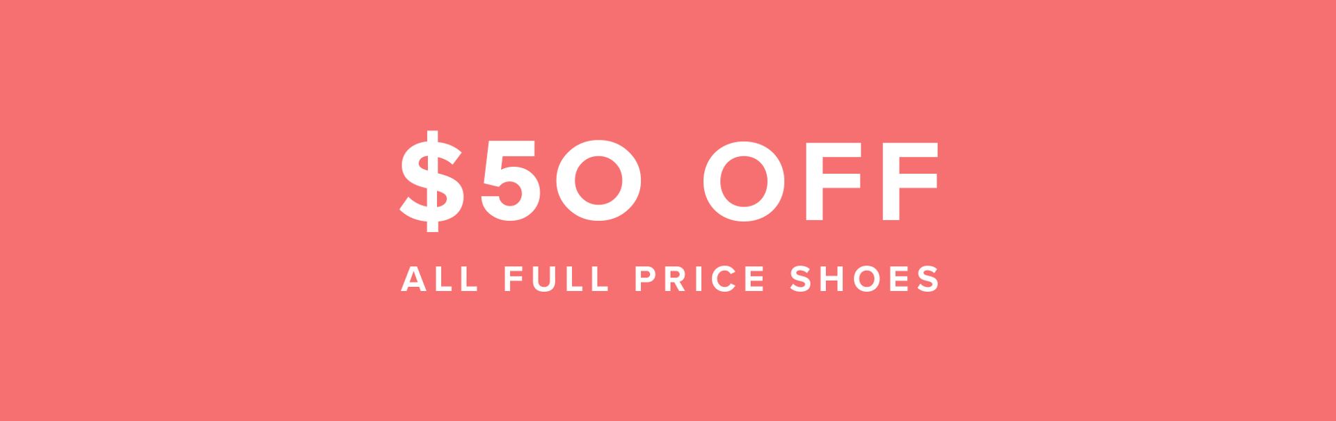 Nine West $50 Off Full Priced Shoes
