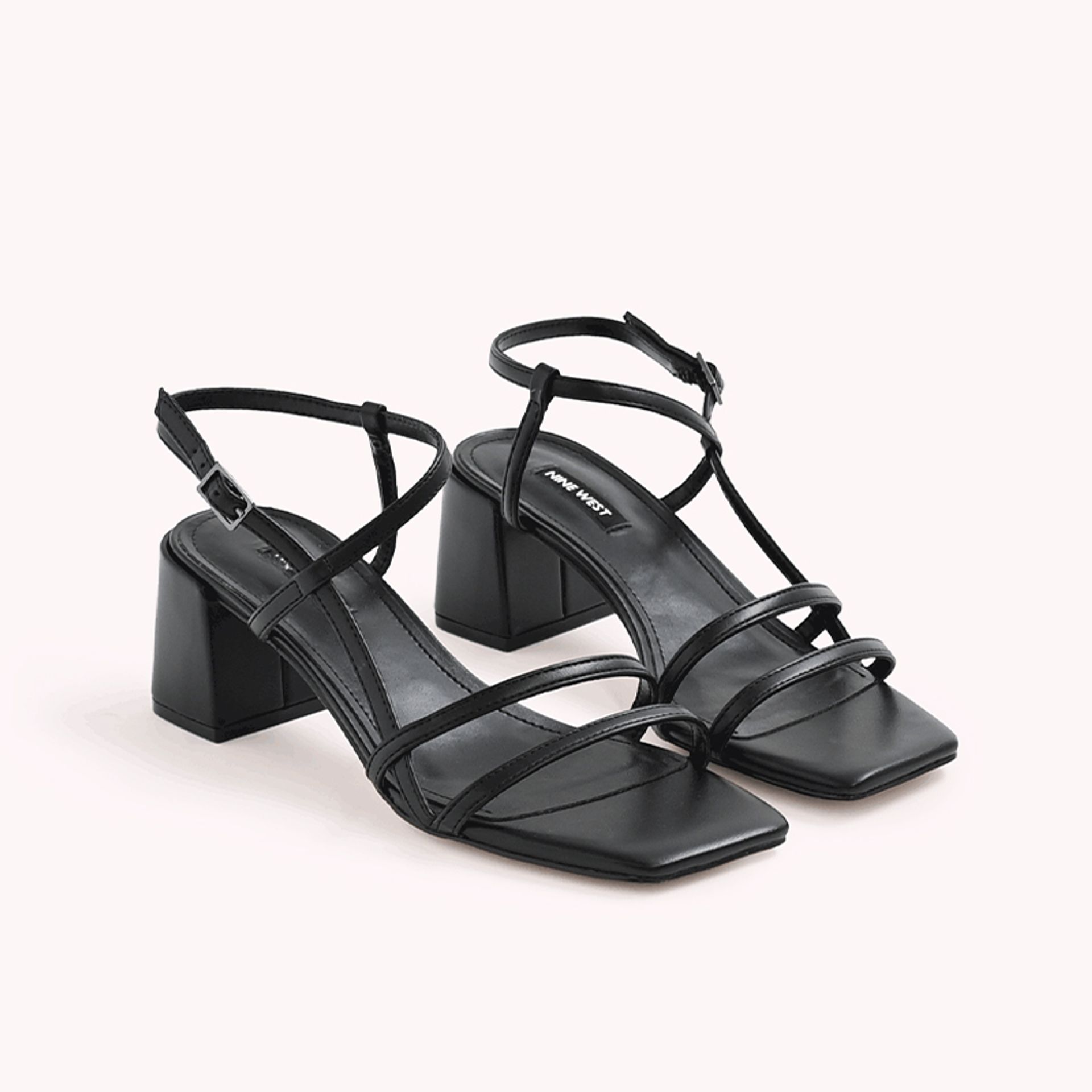 Nine West Womens Leopard Strappy Wedges Sandals