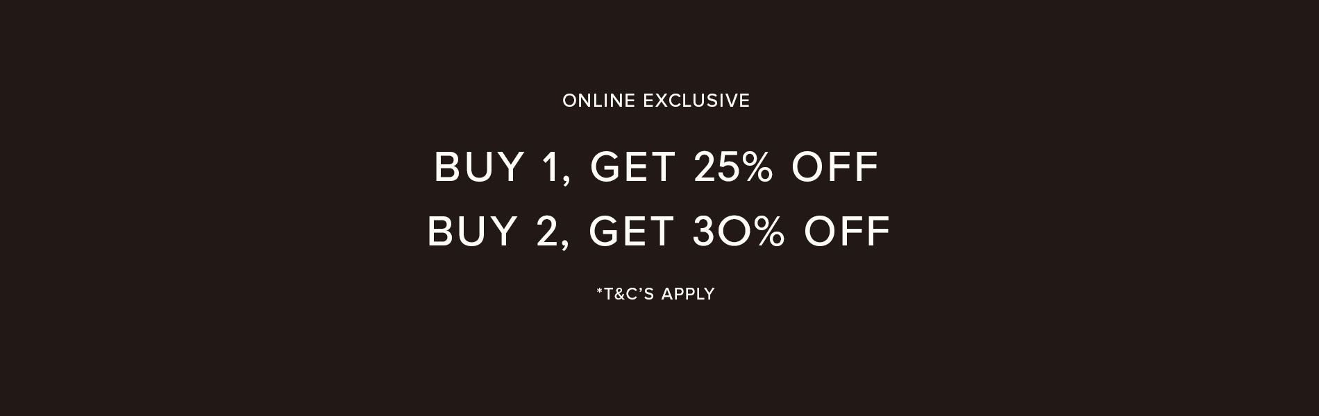 Nine West Save 25% When You Buy 1, Save 30% When You Buy 2 Or More New Season Styles