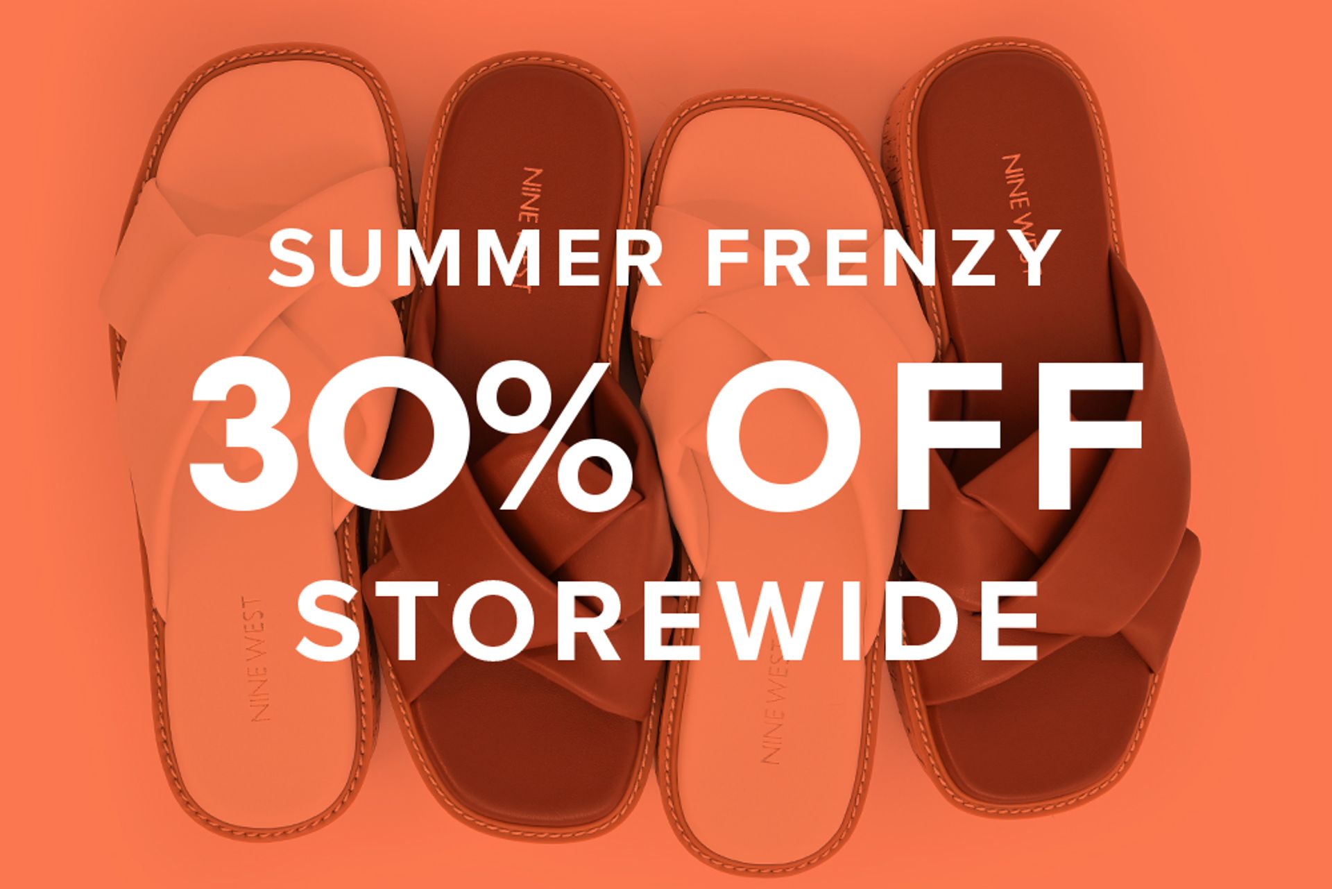 Nine West Save 30% Off Storewide For Click Frenzy