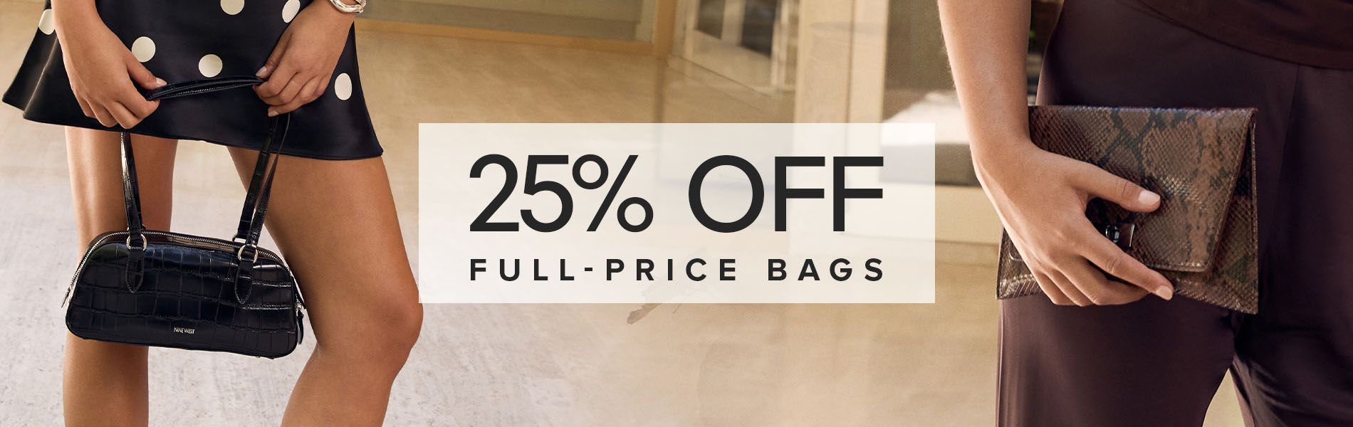 Nine West Save 25% Off Handbags