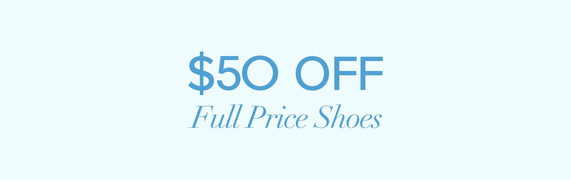 Save $50 Off Full Priced Shoes From Nine West
