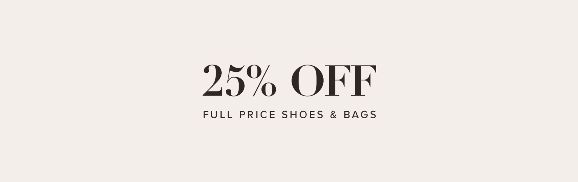 Nine West 25% Off Full Priced Shoes and Bags