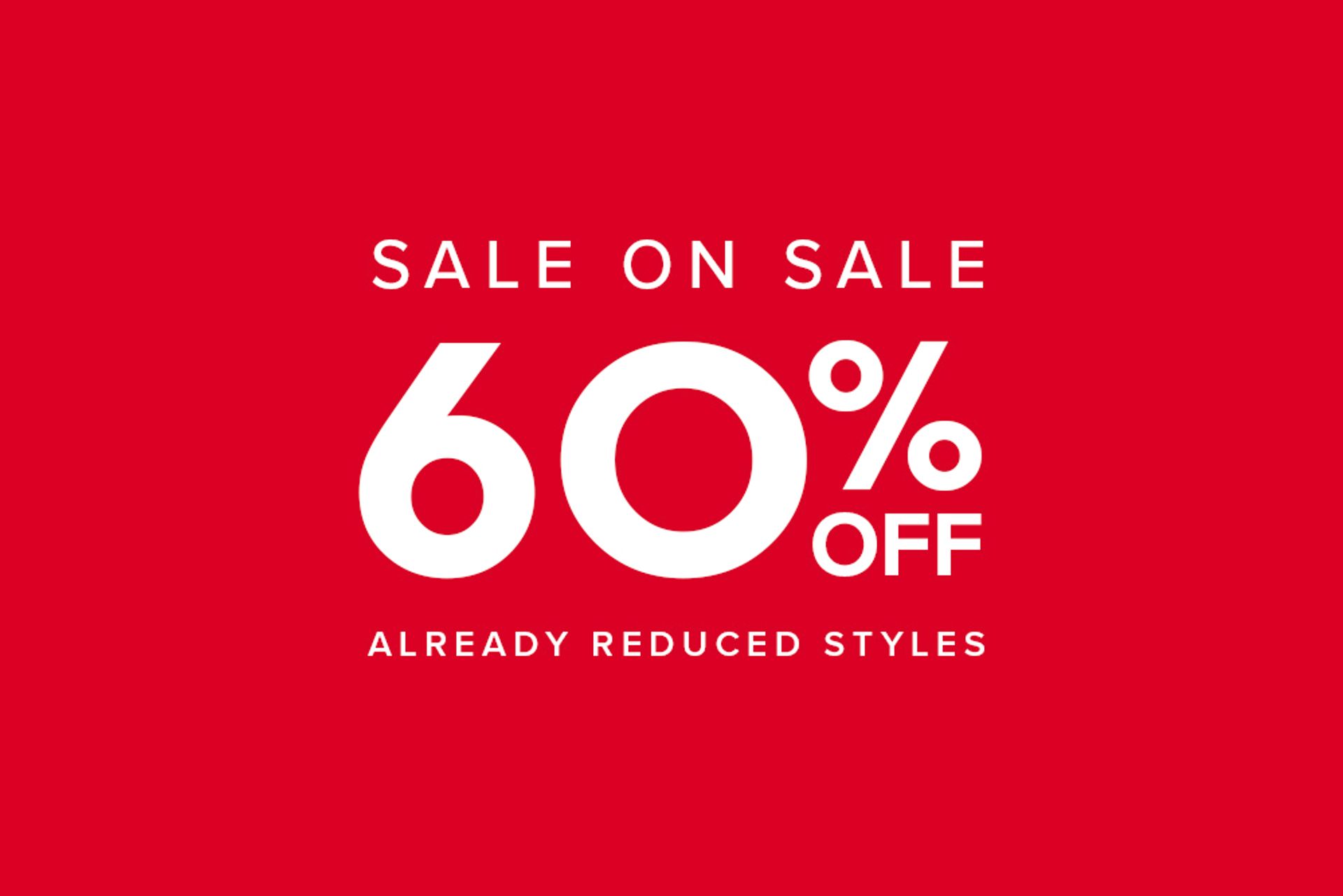 Take An Extra 60% off already reduced shoes, bags and jewellery from Nine West