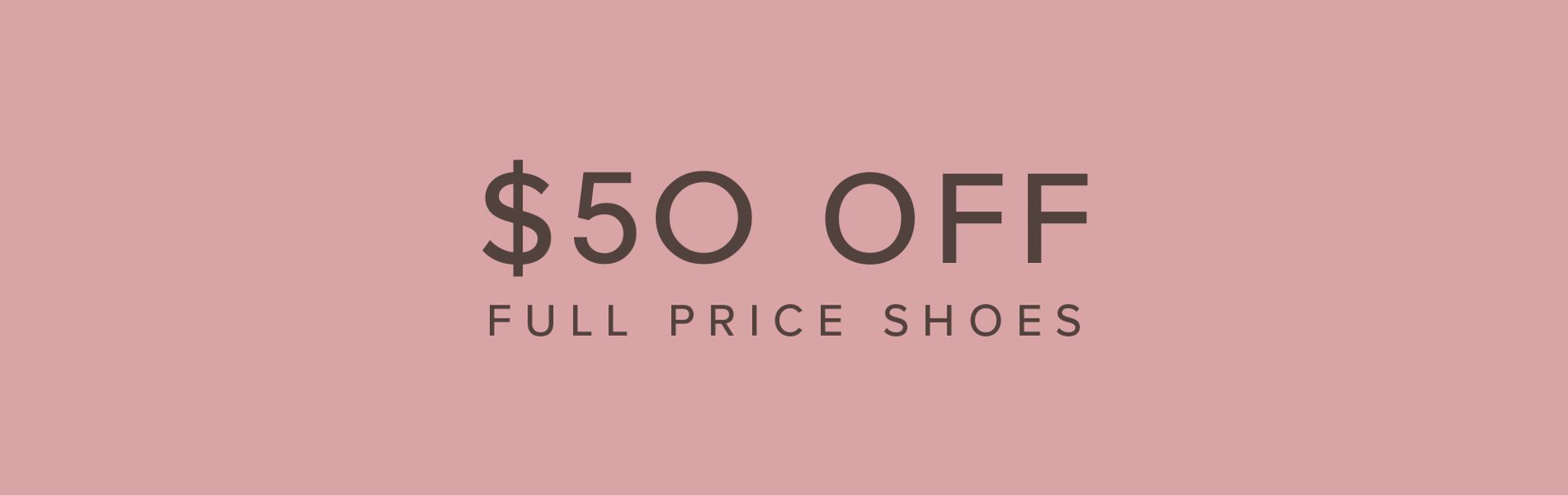 Nine West Save $50 Off Full Price Shoes