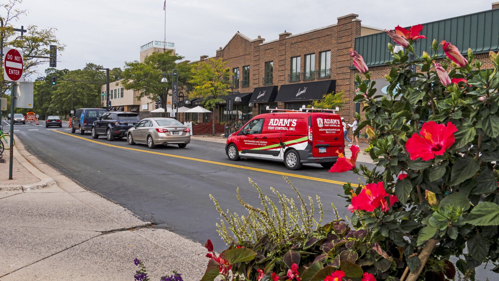 Adam's Van at downtown Edina