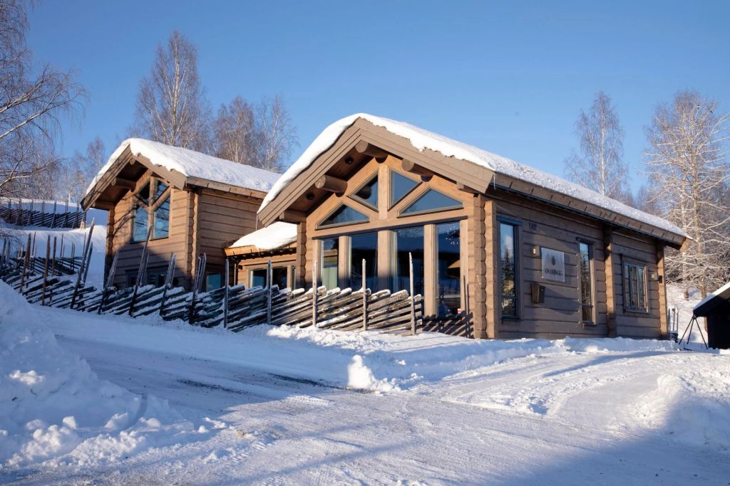 Hyttemodell fra Øverbygg