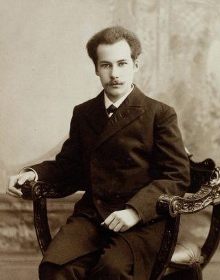 Otto Renard’ın 1904 tarihli Andrey Bely portresi
