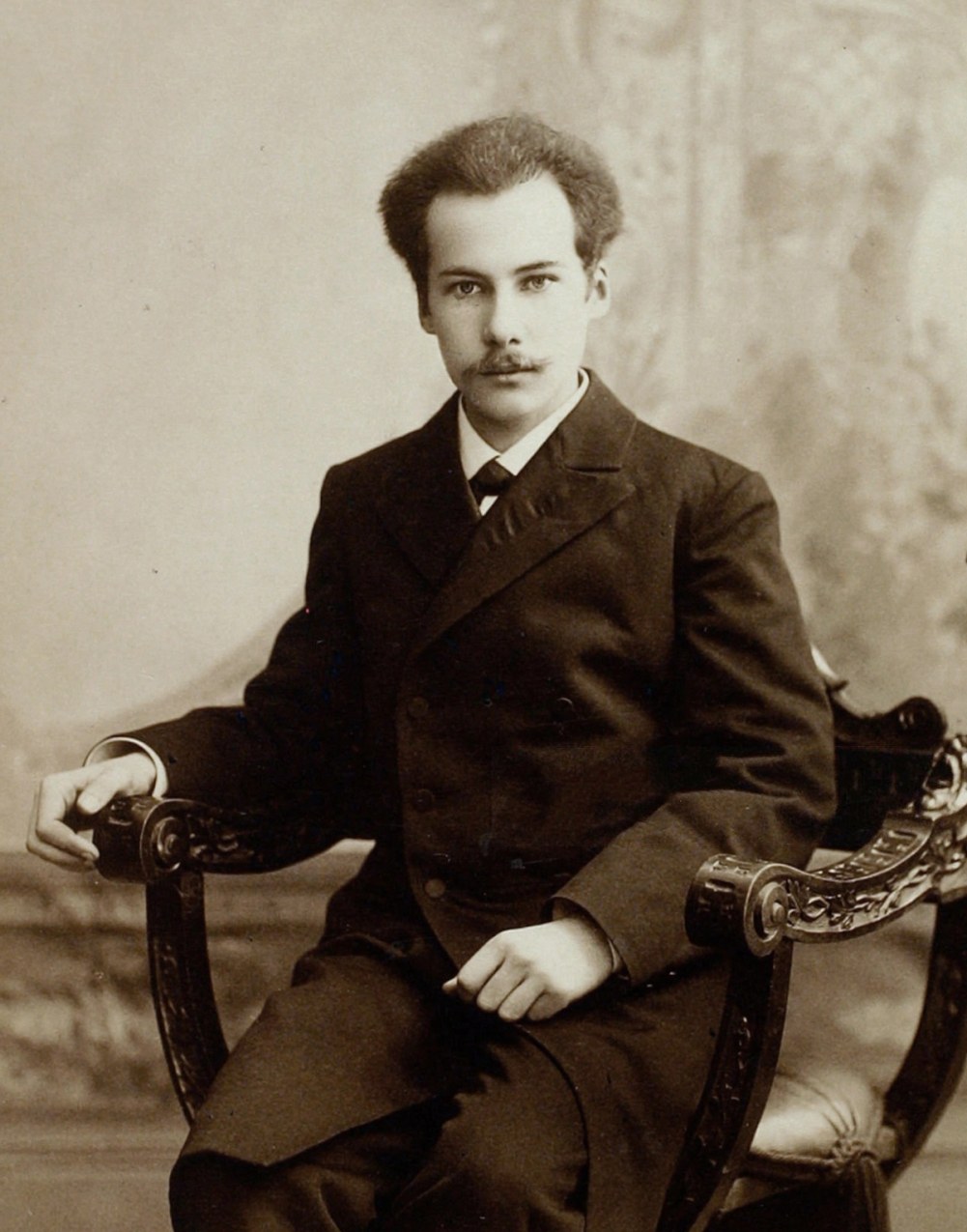Otto Renard’ın 1904 tarihli Andrey Bely portresi
