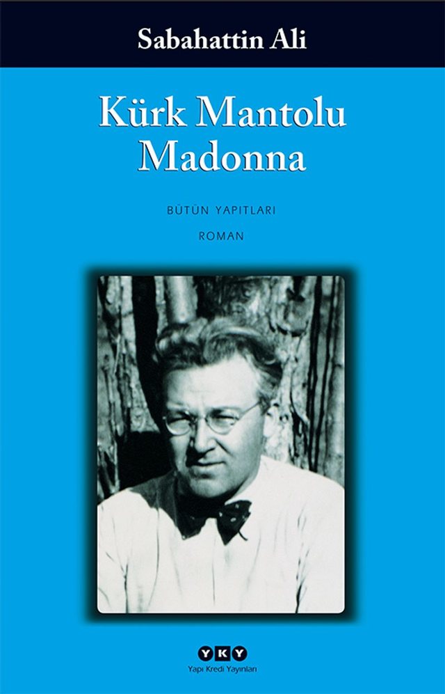 Sabahattin Ali’nin Kürk Mantolu Madonna kitabının Yapı Kredi Yayınları baskı kapağı