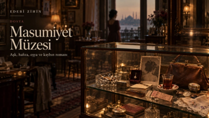 Orhan Pamuk portresi — Masumiyet Müzesi dosyası
