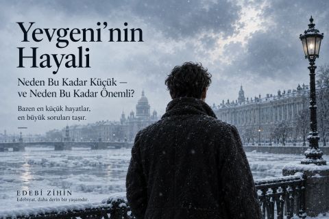 Yevgeni — kışın Petersburg ve Neva kıyısı