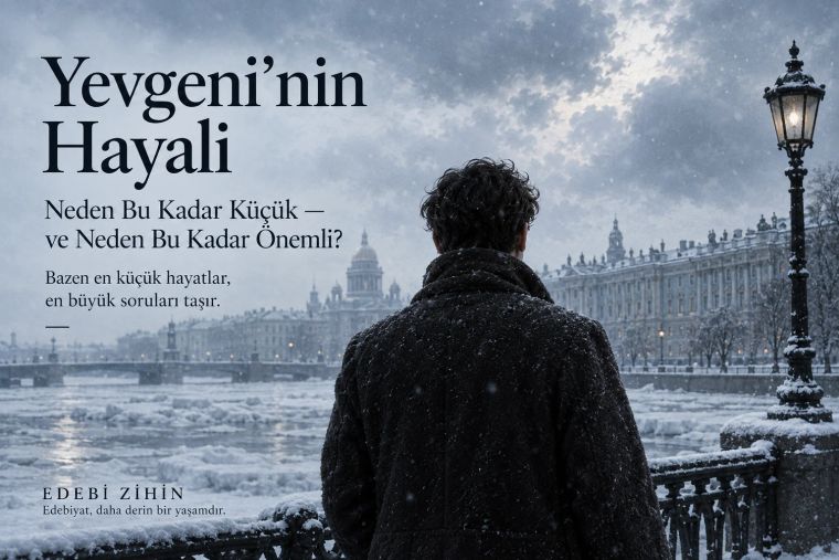 Yevgeni — kışın Petersburg ve Neva kıyısı