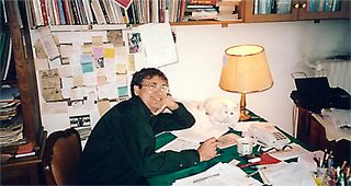 Orhan Pamuk portresi