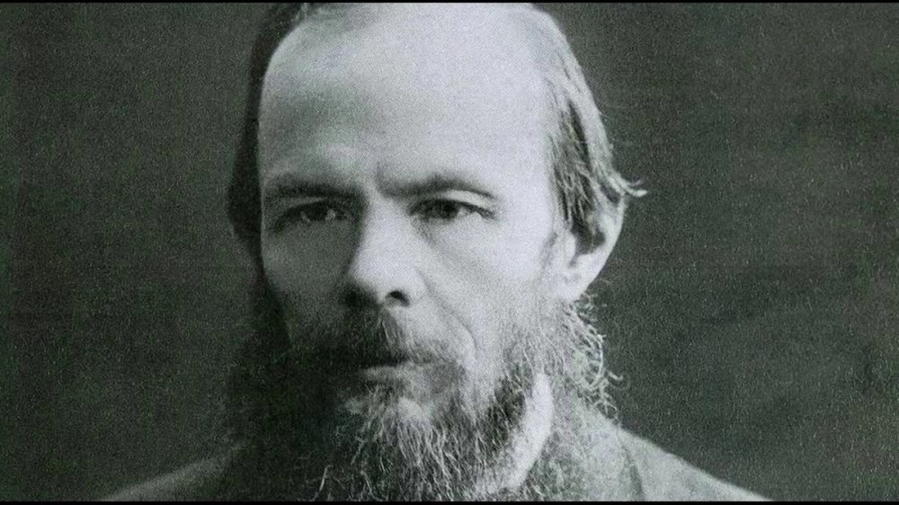 Fyodor dostoyevski siyah beyaz portre