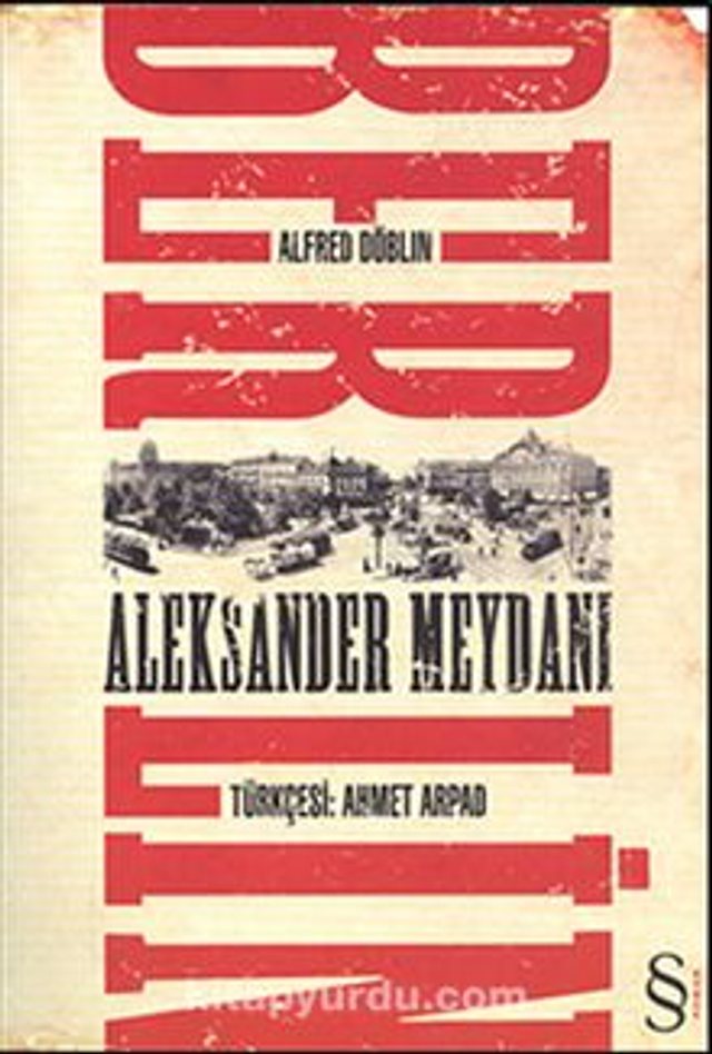 Alfred Döblin — Berlin-Aleksander Meydanı, Everest Yayınları Türkçe baskı kapağı