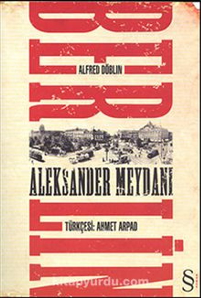 Alfred Döblin — Berlin-Aleksander Meydanı, Everest Yayınları Türkçe baskı kapağı
