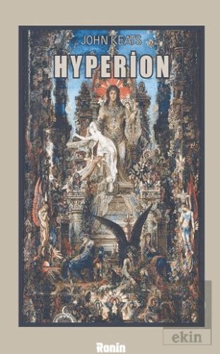 John Keats — Hyperion, Ronin Kitap 2025 Türkçe baskı kapağı