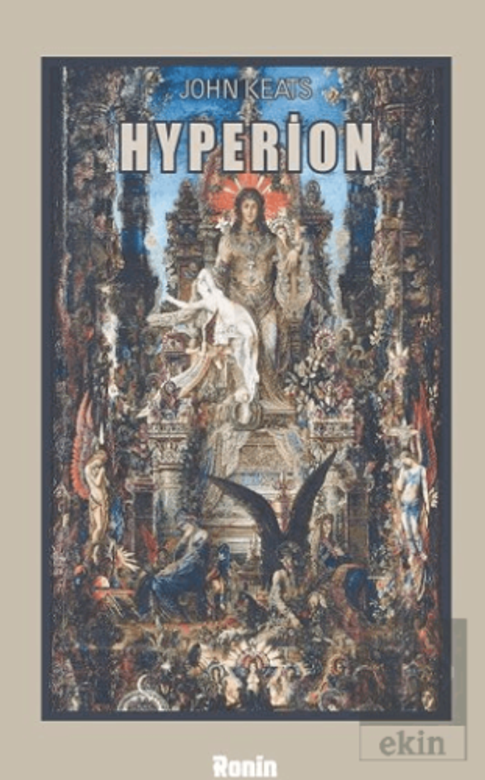 John Keats — Hyperion, Ronin Kitap 2025 Türkçe baskı kapağı