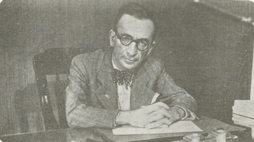 Peyami Safa’nın Yedigün dergisinde çalışırken çekilmiş 1936 tarihli fotoğrafı