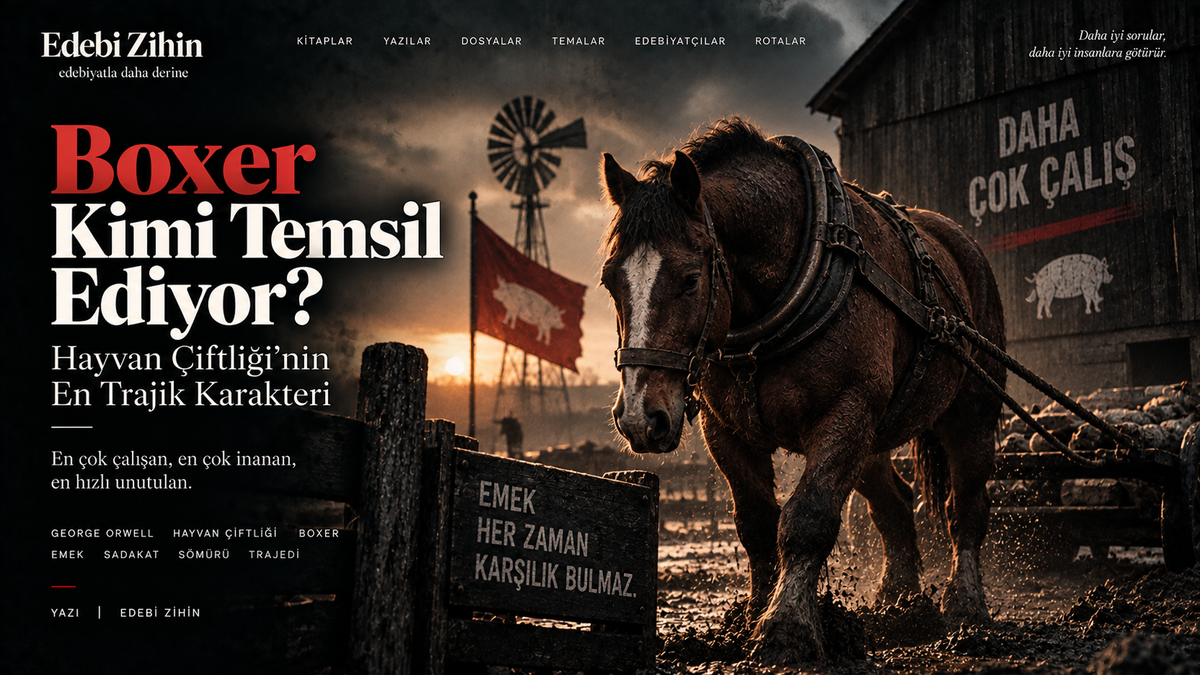Boxer Kimi Temsil Ediyor? Hayvan Çiftliği’nin En Trajik Karakteri