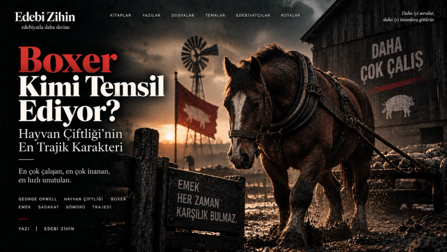 Boxer Kimi Temsil Ediyor? Hayvan Çiftliği’nin En Trajik Karakteri
