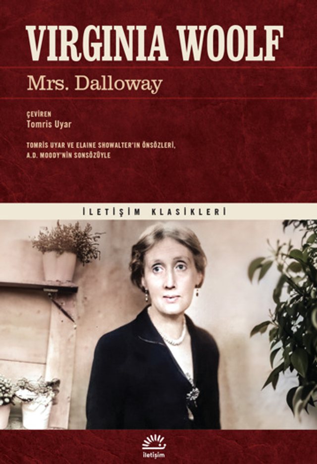 Virginia Woolf — Mrs. Dalloway, İletişim Yayınları Türkçe baskı kapağı