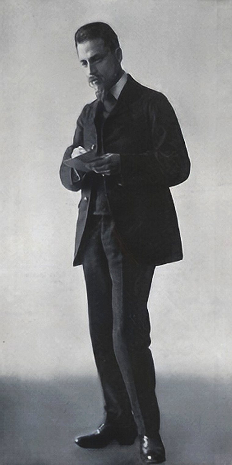 Rainer Maria Rilke’nin 1913 tarihli siyah-beyaz portresi