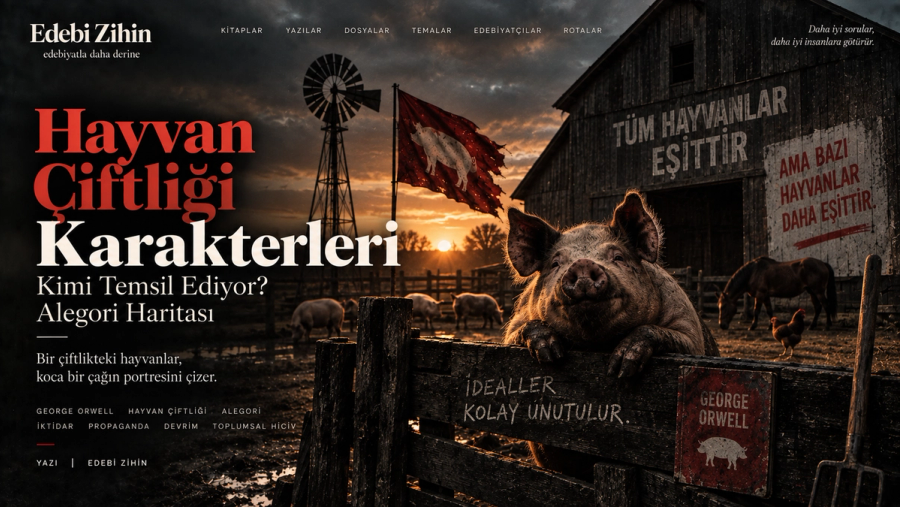 Hayvan Çiftliği Karakterleri Kimi Temsil Ediyor? Alegori Haritası