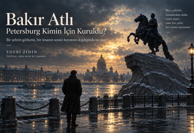 Bakır Atlı — Petersburg, Bakır Atlı anıtı ve Yevgeni