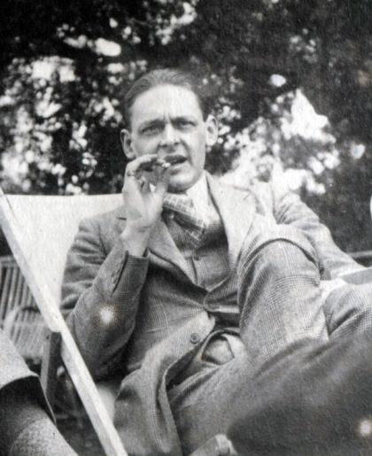 T. S. Eliot portresi — The Waste Land Edebi Zihin dosyası