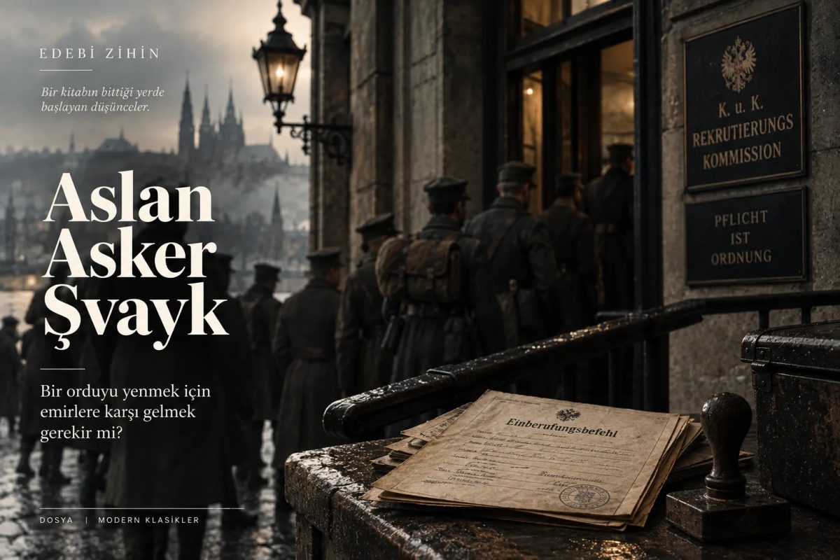 Aslan Asker Şvayk — askerî kayıt ve emir düzeni