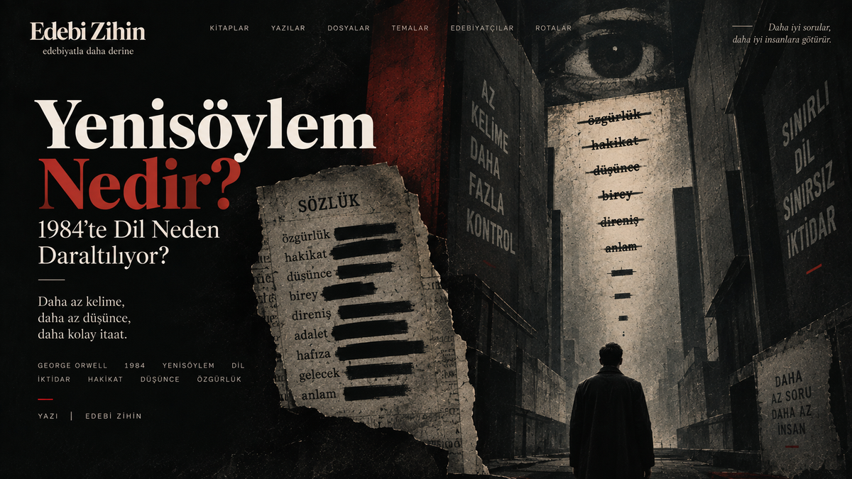 Yenisöylem Nedir? 1984’te Dil Neden Daraltılıyor?