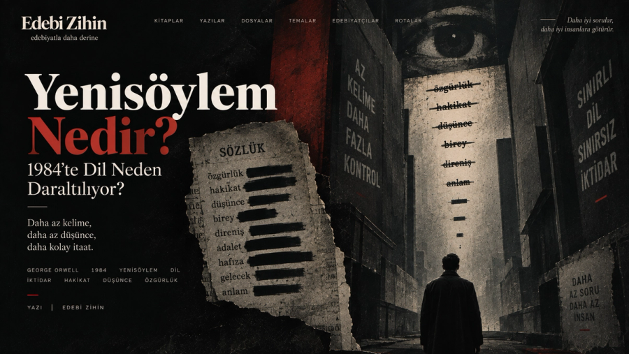 Yenisöylem Nedir? 1984’te Dil Neden Daraltılıyor?