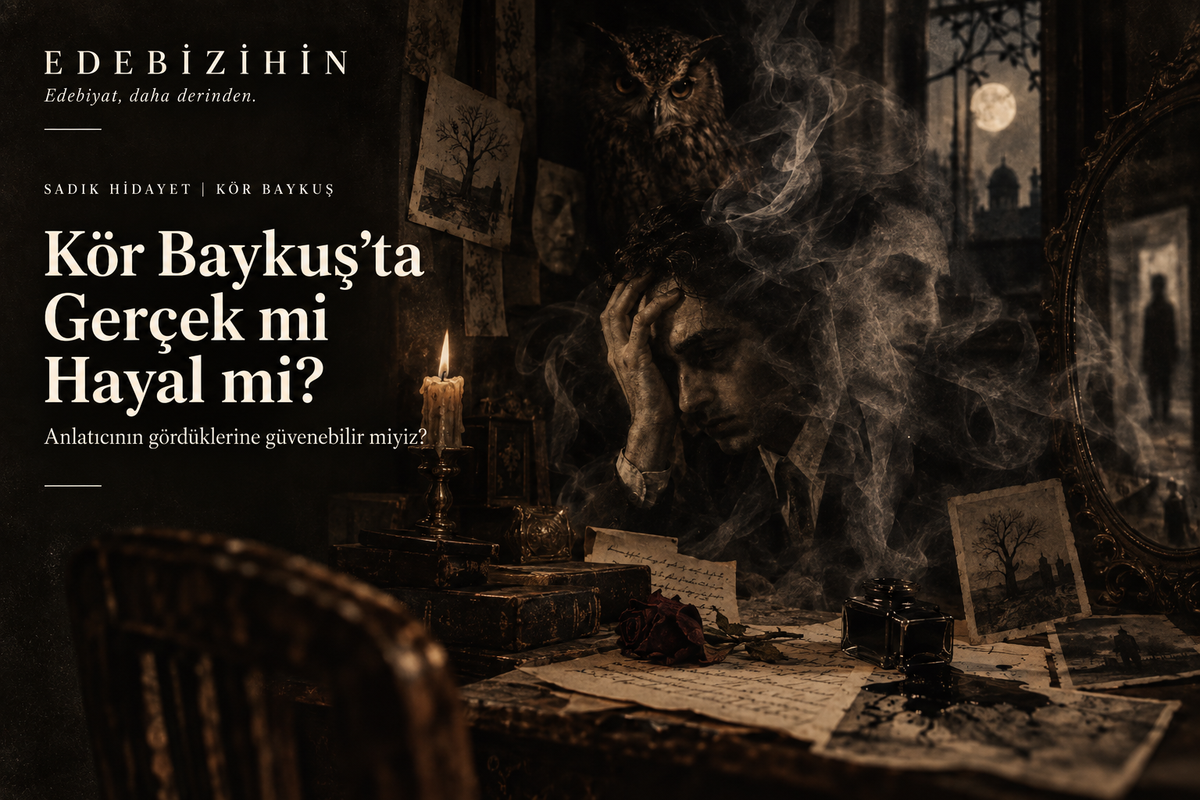 Kör Baykuş’ta gerçek mi hayal mi — Sadık Hidayet