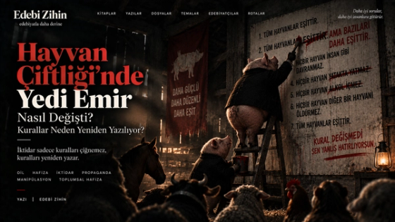 Hayvan Çiftliği’nde Yedi Emir Nasıl Değişti? Kurallar Neden Yeniden Yazılıyor?