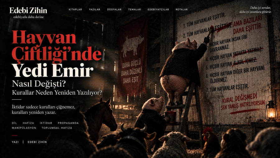 Hayvan Çiftliği’nde Yedi Emir Nasıl Değişti? Kurallar Neden Yeniden Yazılıyor?