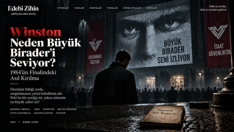 Winston Neden Büyük Birader’i Seviyor? 1984’ün Finalindeki Asıl Kırılma