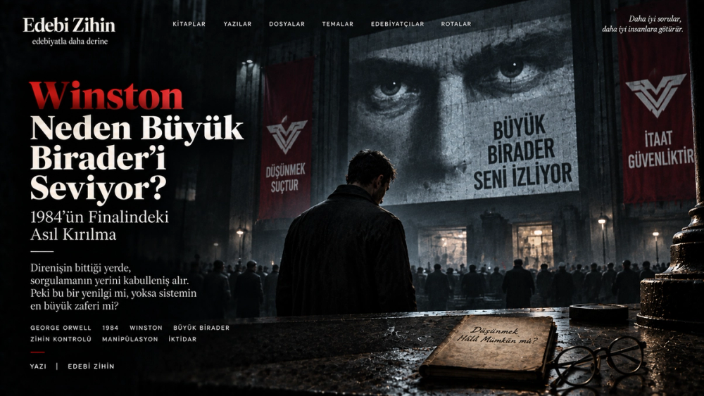Winston Neden Büyük Birader’i Seviyor? 1984’ün Finalindeki Asıl Kırılma