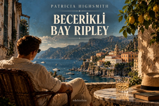 Becerikli Bay Ripley için İtalya kıyılarına bakan bir adamı gösteren Edebizihin özgün illüstrasyonu