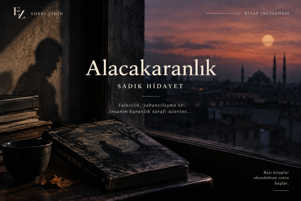 Sadık Hidayet — Alacakaranlık kitap kapağı