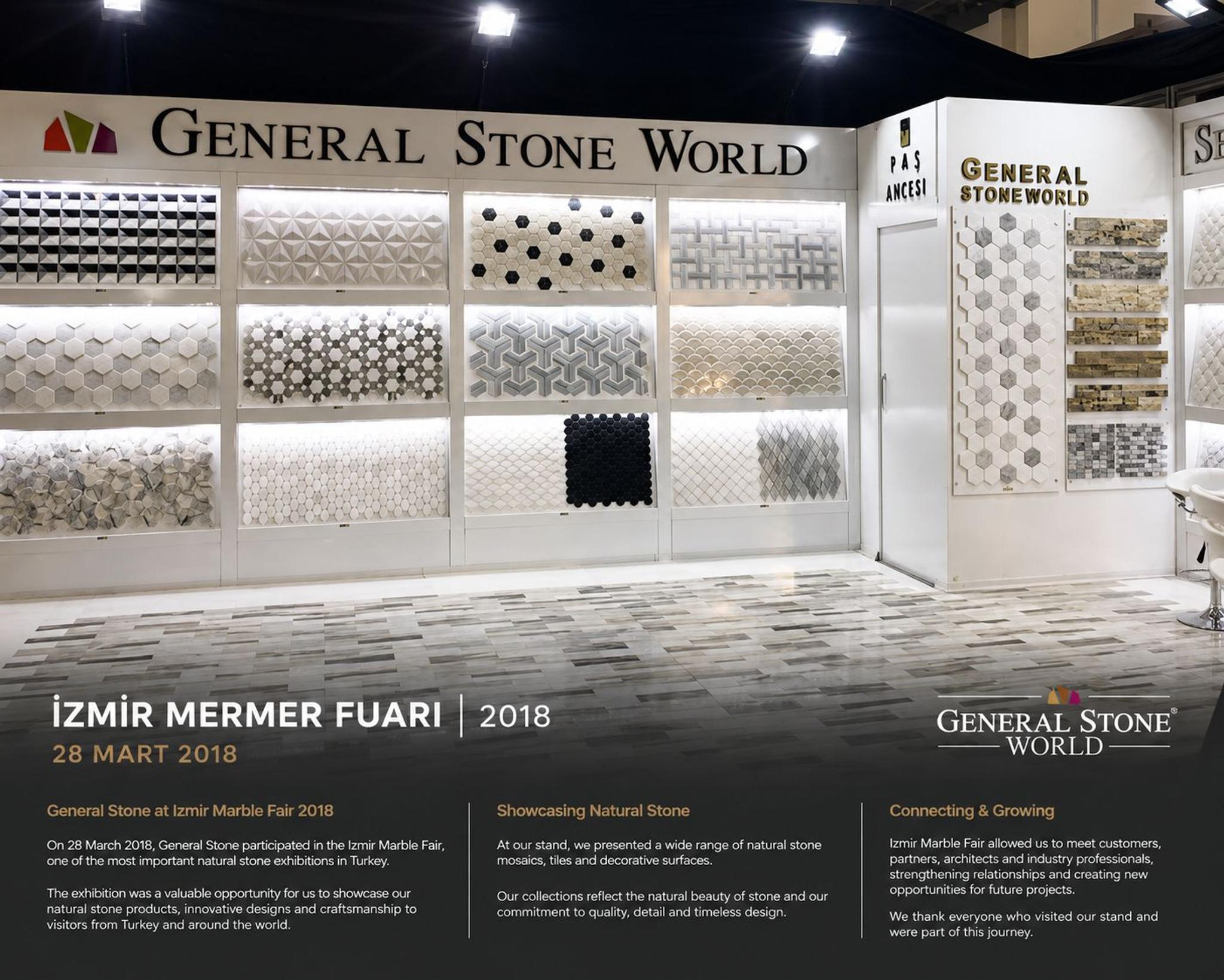 General Stone at Izmir Marble Fair 2018