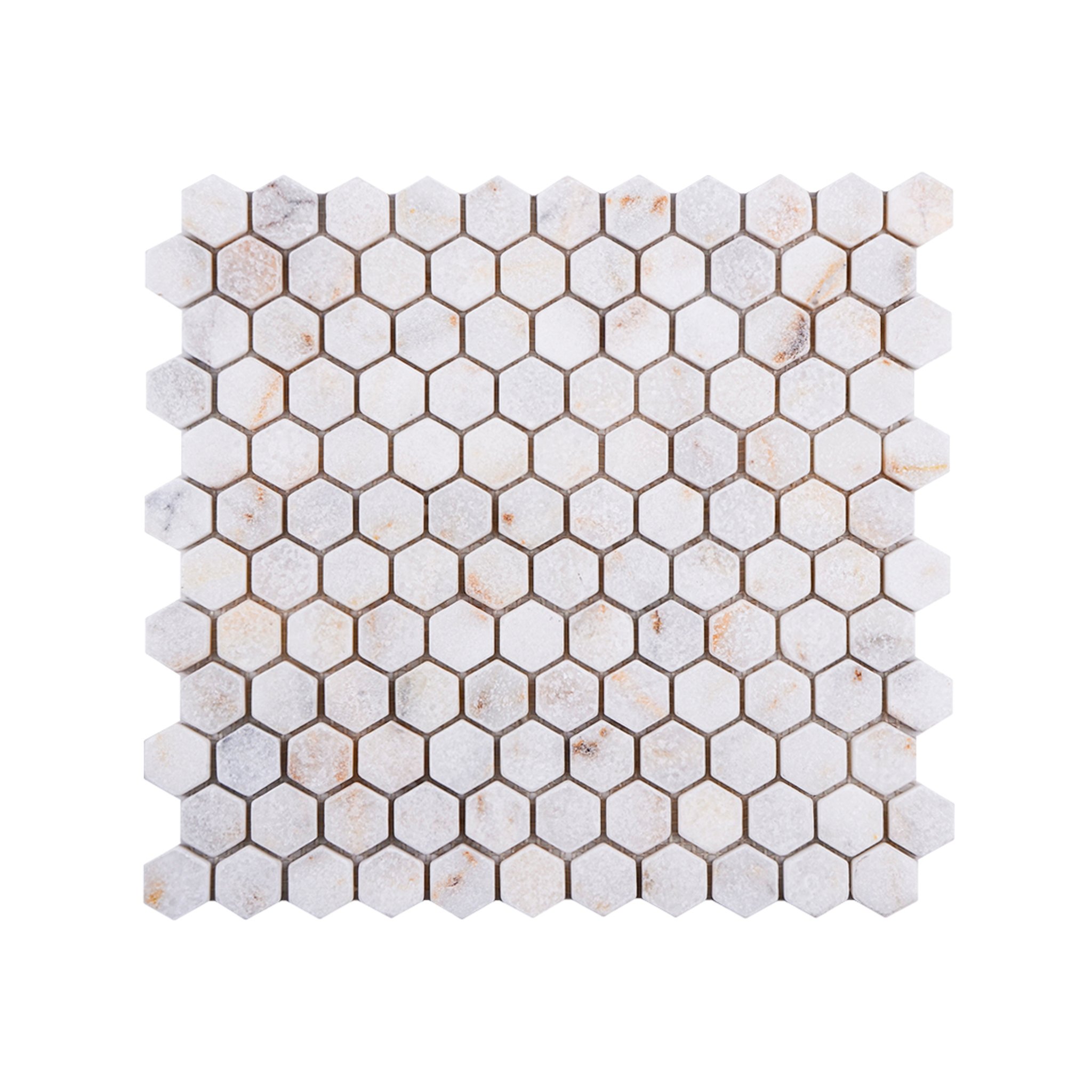 1'' Hexagon Sugar Tumbled