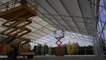 Rodzaje hal namiotowych całorocznych