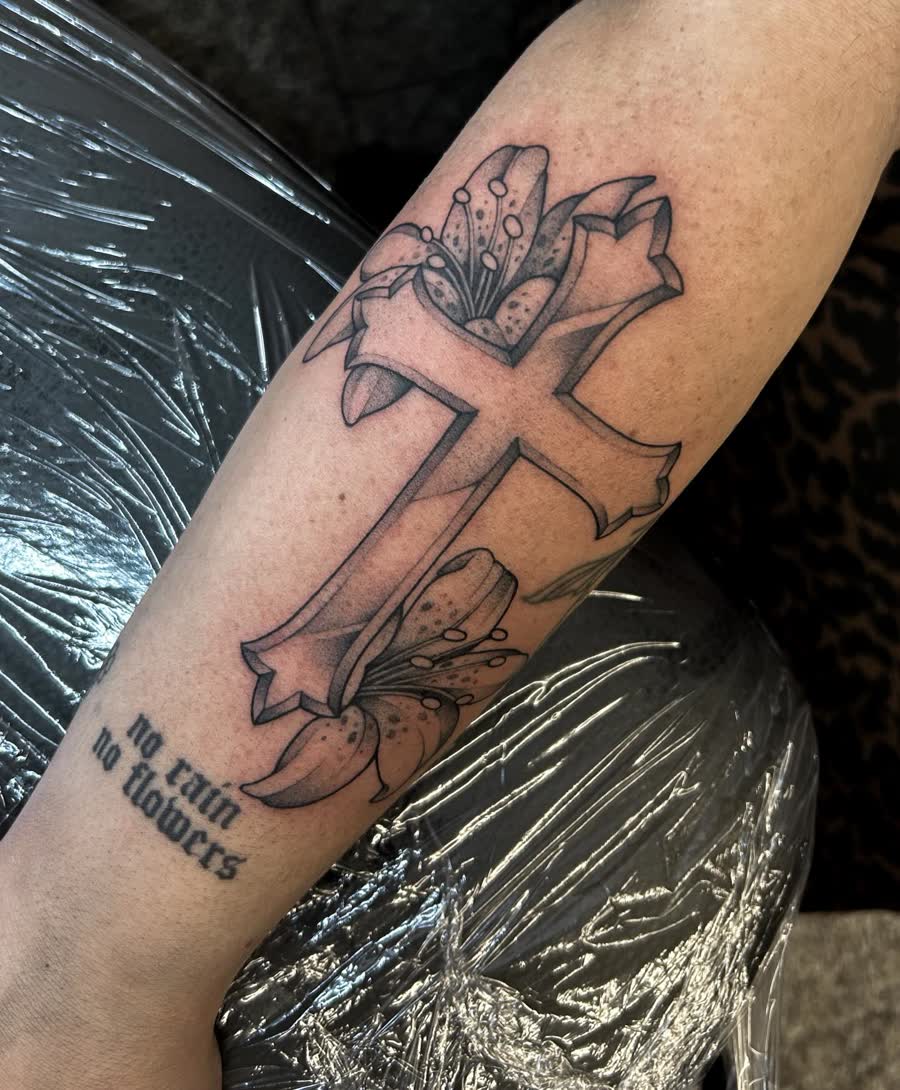 Tätowierung von Melinda Dür auf Instagram