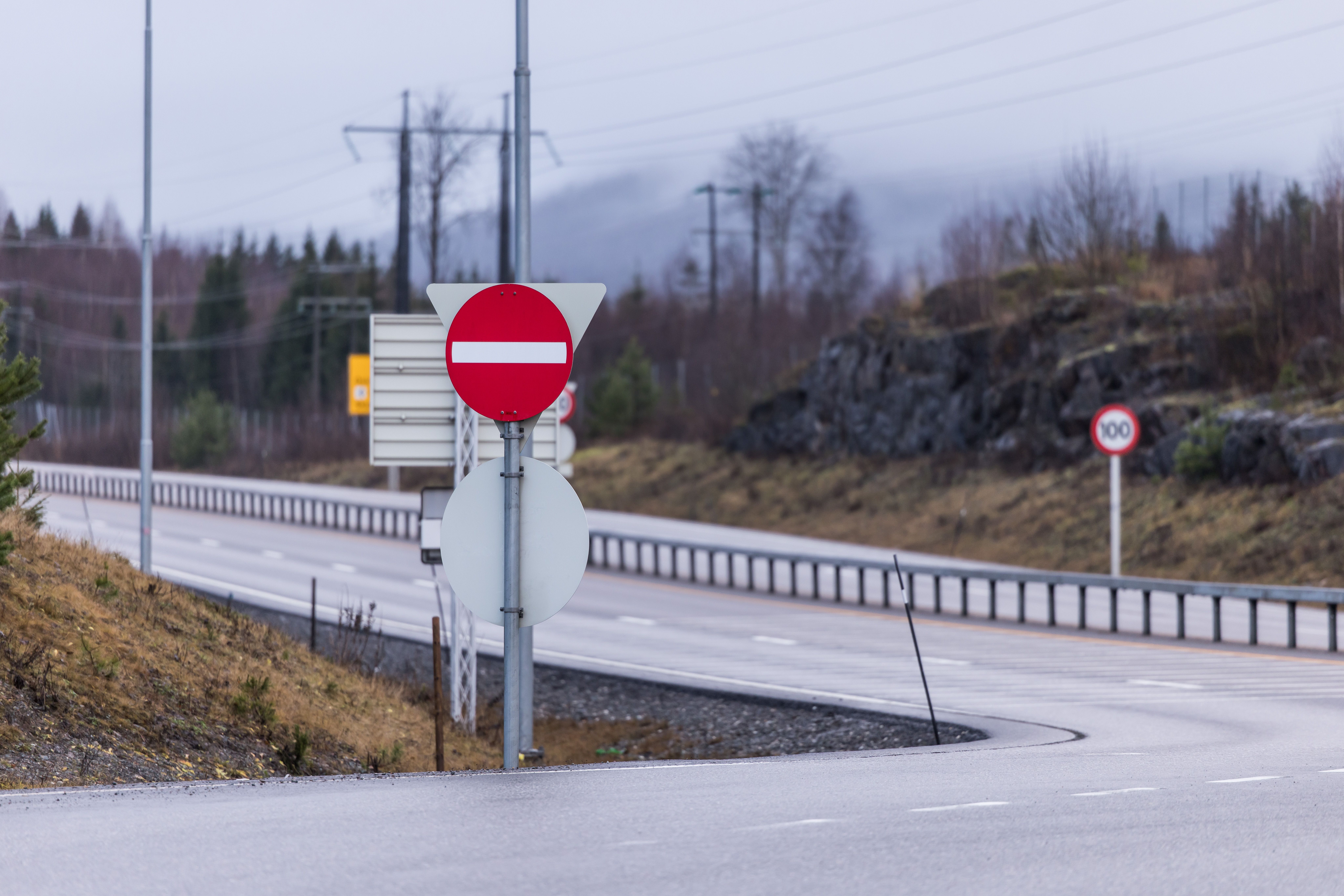 Innkjøring forbudt