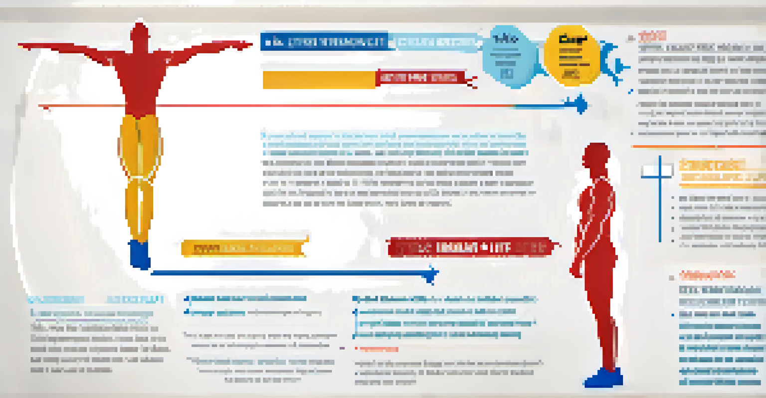 An infographic comparing static and dynamic stretching benefits for powerlifters, with illustrations and labels.