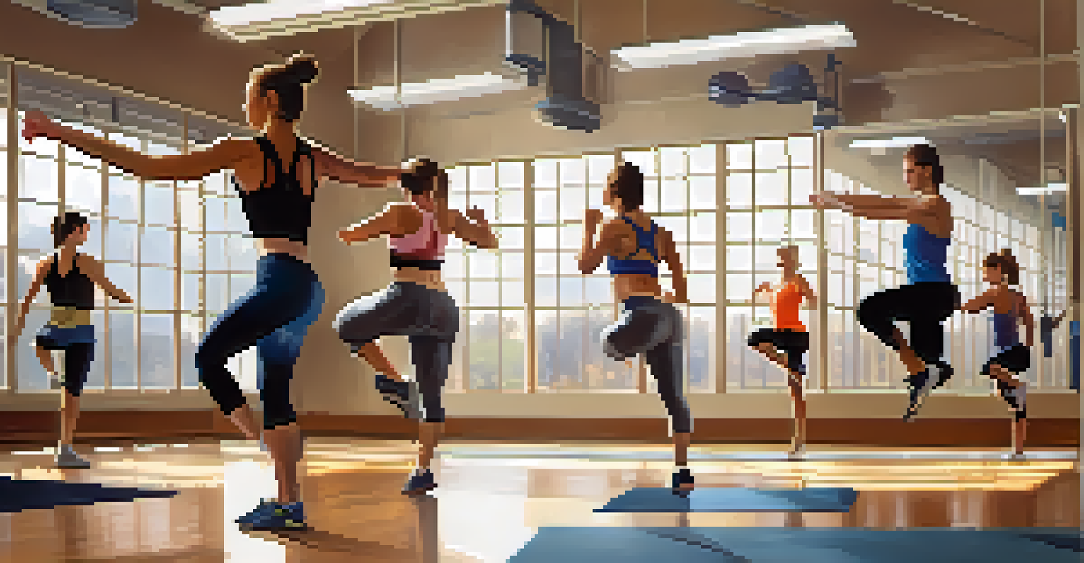 An athlete doing dynamic warm-up exercises in a gym, focusing on leg swings and flexibility.