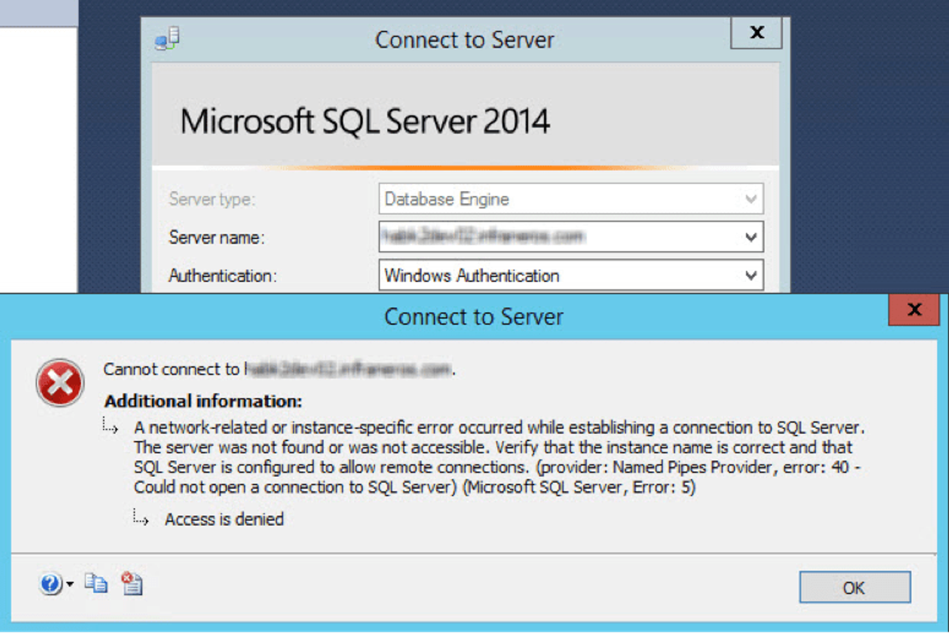 Habanero, SQL Server, TCP