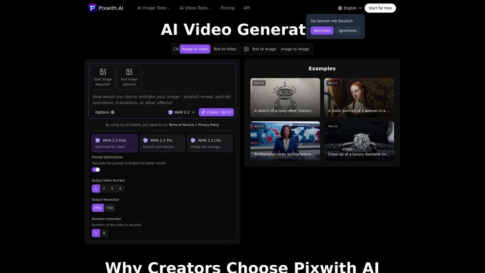 Screenshot of Pixwith Screenshot of Pixwith